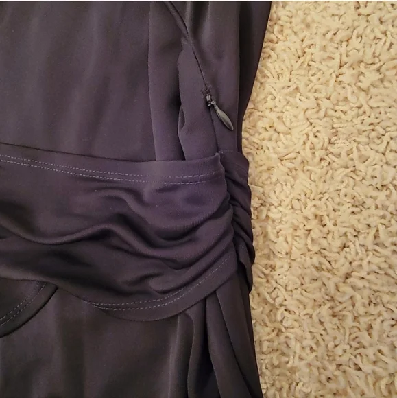 Theory Ivista Black Dress 3/4 Sleeves Size 8 NWT - Picture 8 of 14